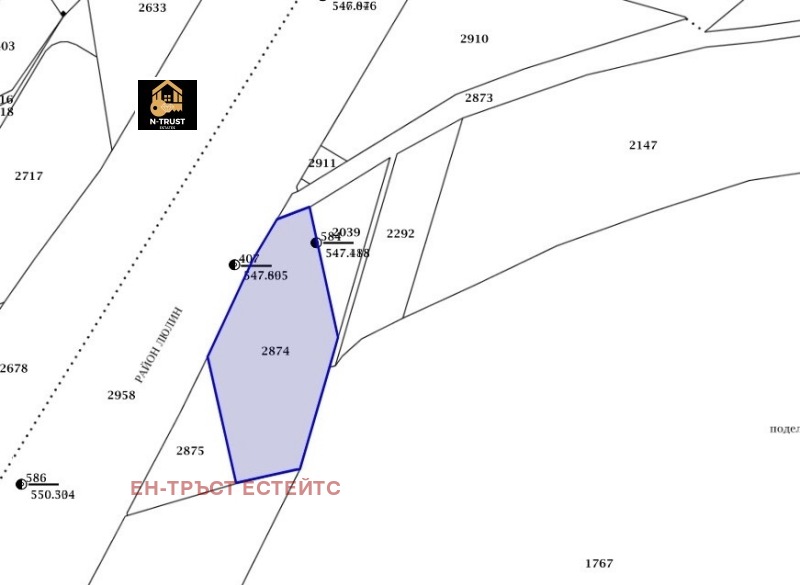 Продава ПАРЦЕЛ, гр. София, Люлин 2, снимка 2 - Парцели - 47193964