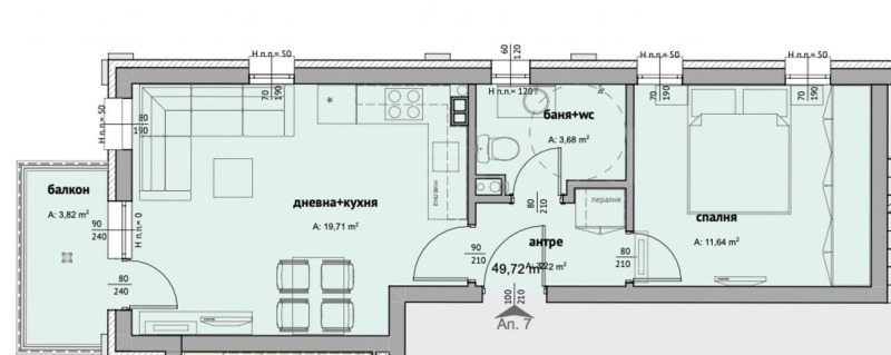 Продава 2-СТАЕН, гр. Свети Влас, област Бургас, снимка 2 - Апартаменти - 53112940