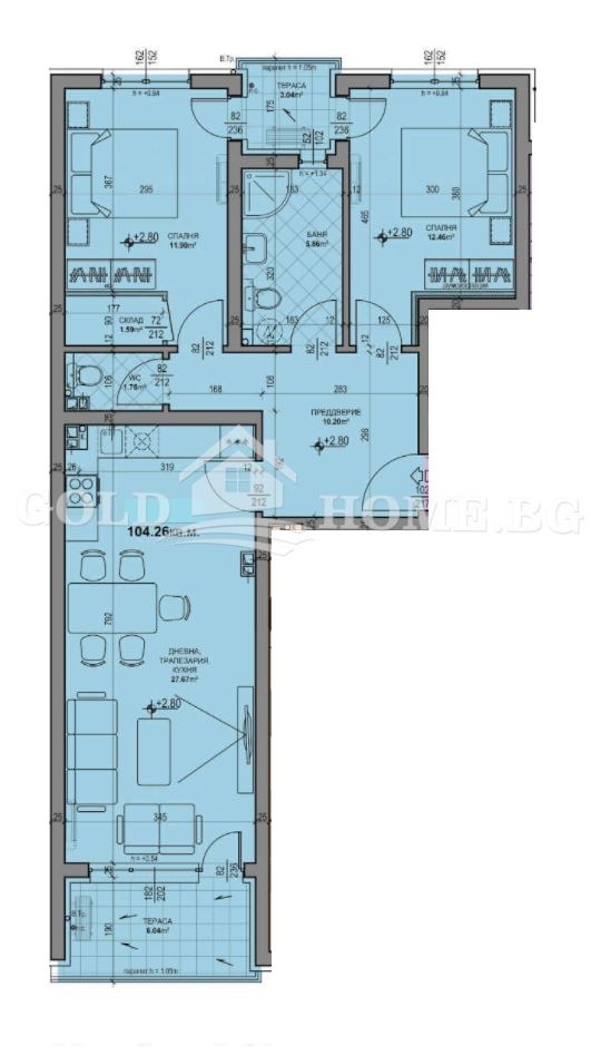 Продава  3-стаен град Пловдив , Кючук Париж , 102 кв.м | 74201600 - изображение [4]