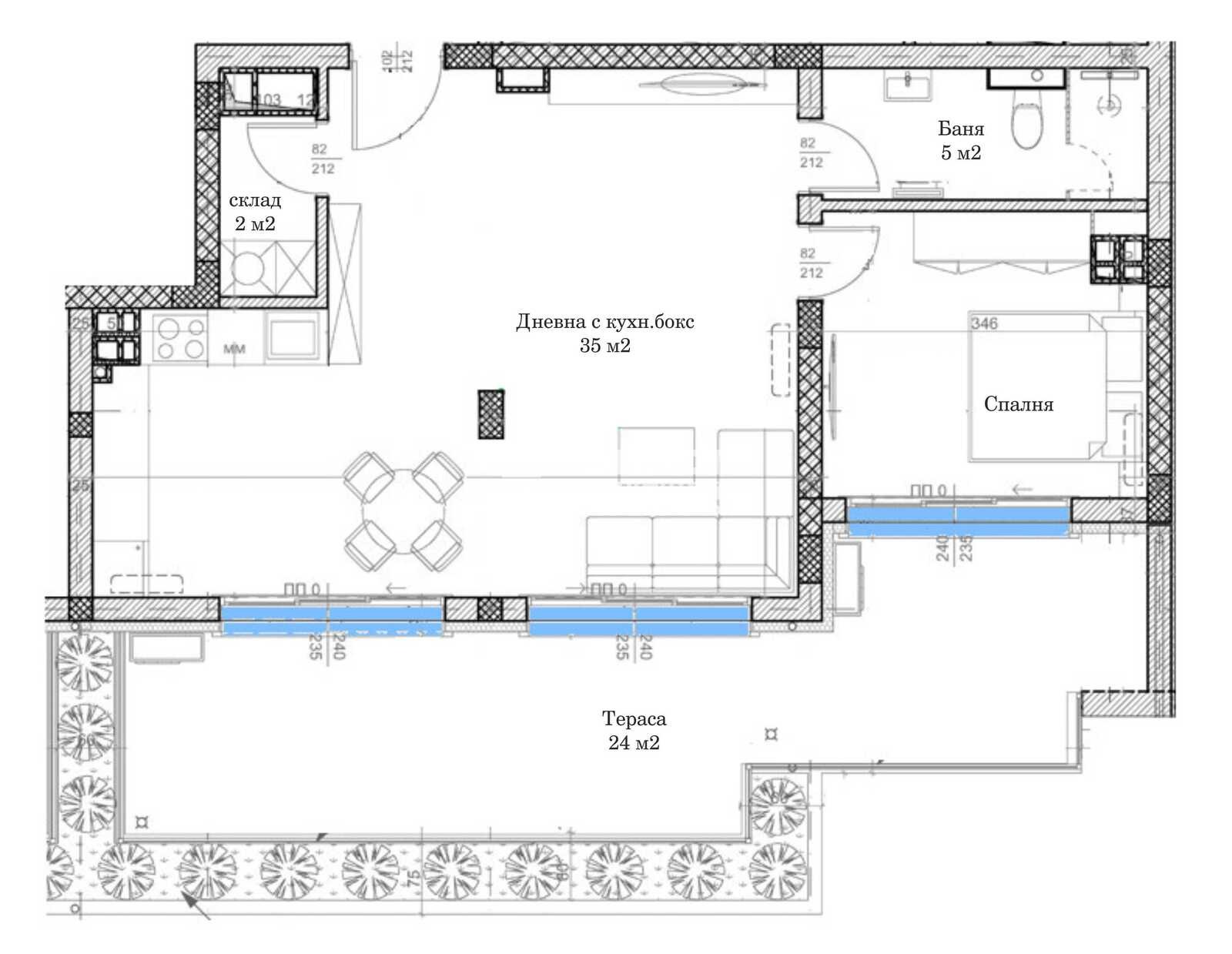 Продава 2-СТАЕН, гр. Пловдив, Център, снимка 2 - Апартаменти - 52499036