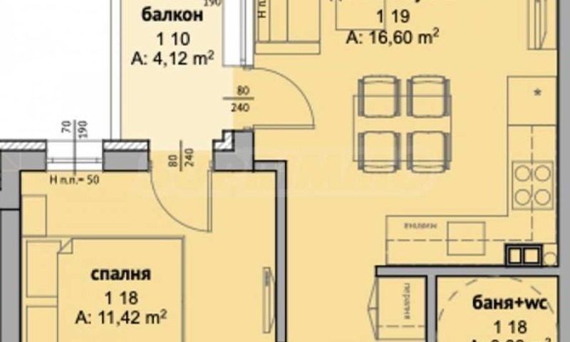 Продава  2-стаен област Бургас , с. Равда , 52 кв.м | 23626065 - изображение [2]