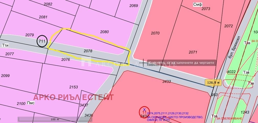 Продава ПАРЦЕЛ, гр. София, СПЗ Слатина, снимка 2 - Парцели - 52140196