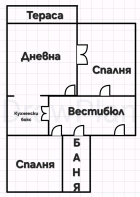 3-стаен град София, Център 9