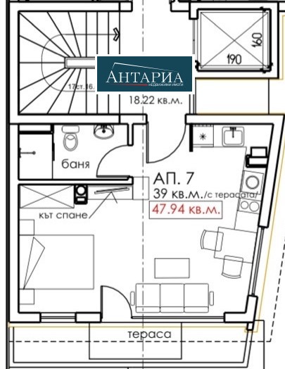 Продается  Студия область Бургас , Созопол , 48 кв.м | 87985960