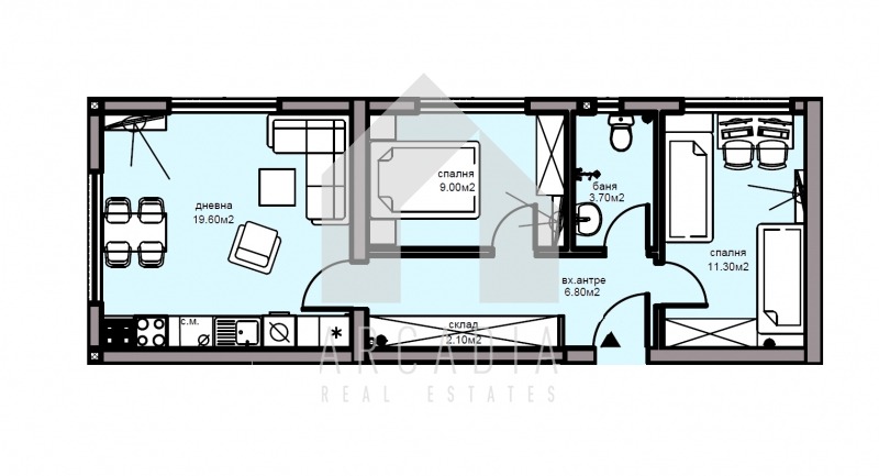 Продава 3-СТАЕН, гр. Пловдив, Христо Смирненски