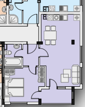 Na prodej  1 ložnice Sofia , Malinova dolina , 69 m2 | 24943175 - obraz [5]