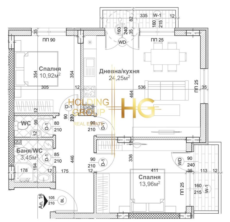 Продава  3-стаен град Варна , Изгрев , 96 кв.м | 86151875 - изображение [4]