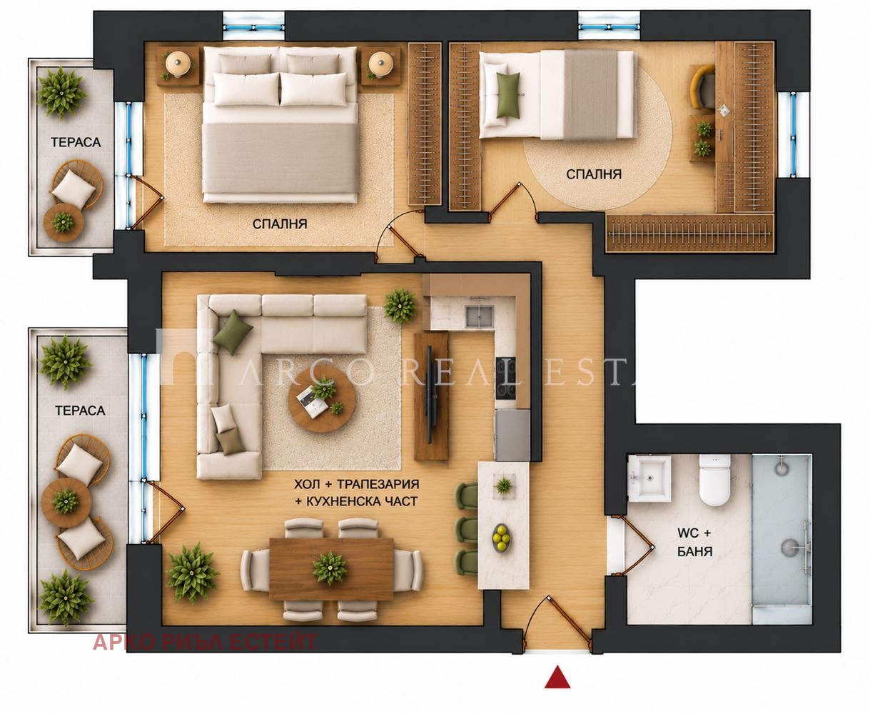 Продава 3-СТАЕН, гр. София, Дружба 2, снимка 16 - Апартаменти - 56721088