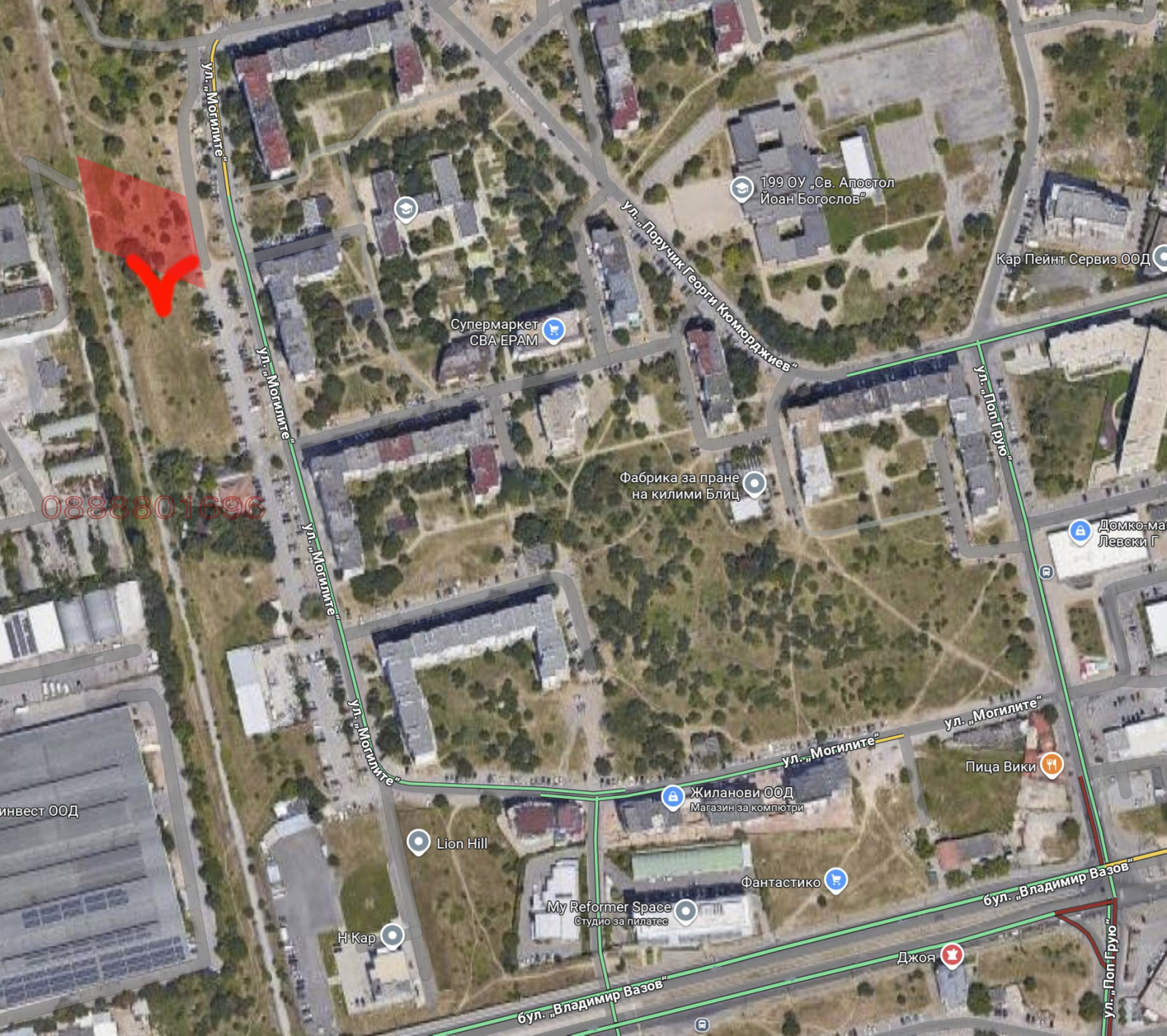Продава ПАРЦЕЛ, гр. София, Левски Г, снимка 4 - Парцели - 56321736