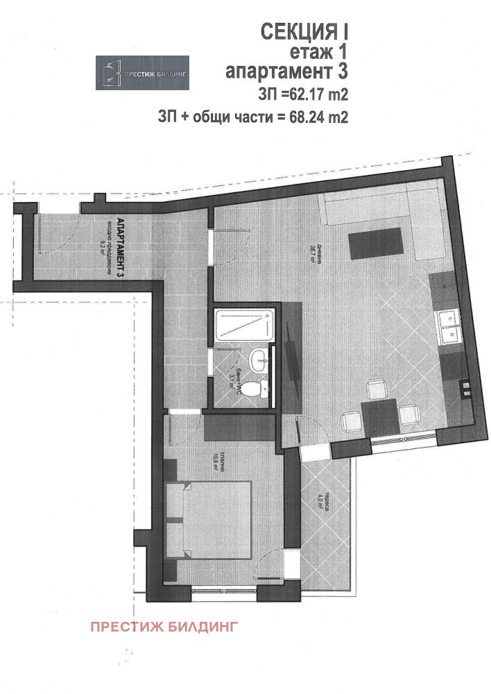 Продава 2-СТАЕН, гр. София, Витоша, снимка 2 - Апартаменти - 52827304