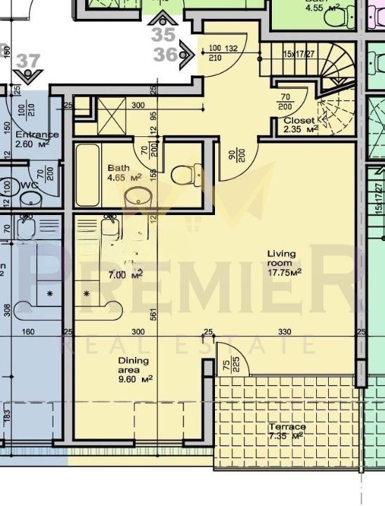 Till salu  2 sovrum Sofia , Manastirski livadi , 115 kvm | 63151921 - bild [5]