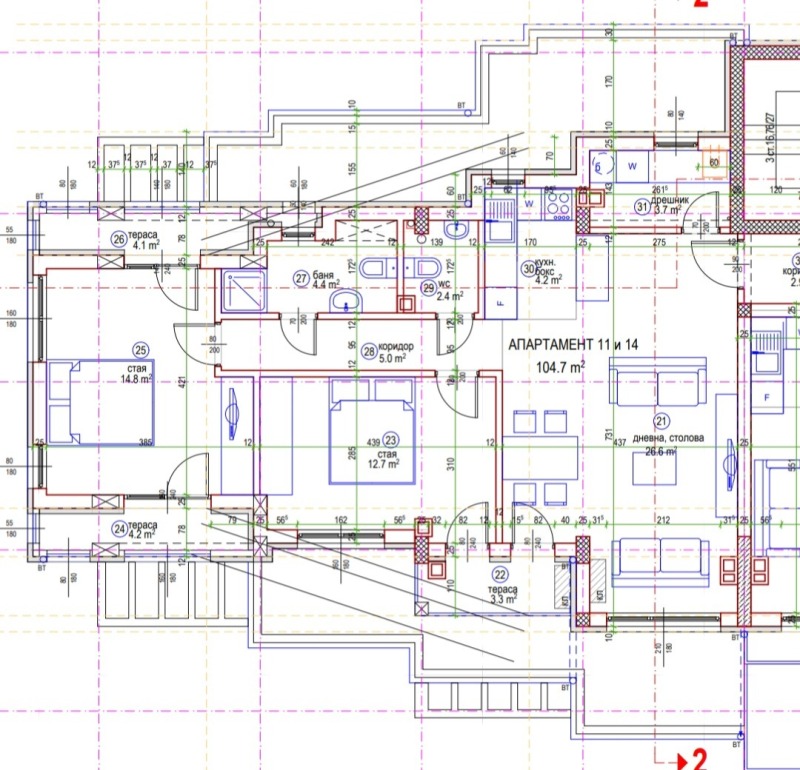 Продава  3-стаен град София , Кръстова вада , 120 кв.м | 10415704 - изображение [9]