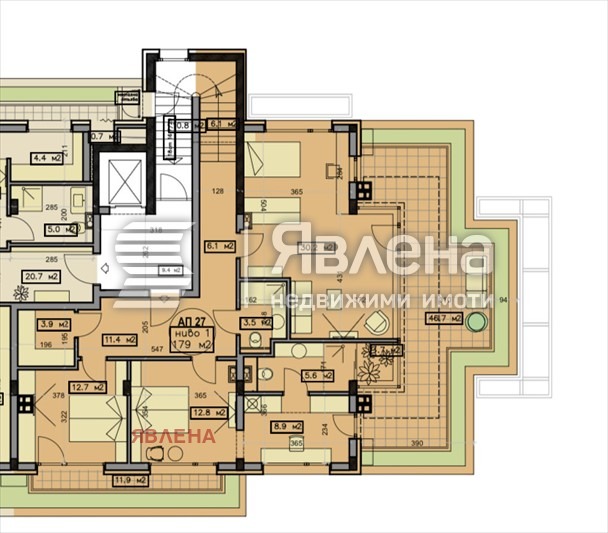 Продава МНОГОСТАЕН, гр. София, Горна баня, снимка 5 - Апартаменти - 53114929