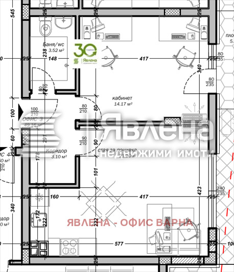 Продава ОФИС, гр. Варна, Младост 2, снимка 4 - Офиси - 54744266