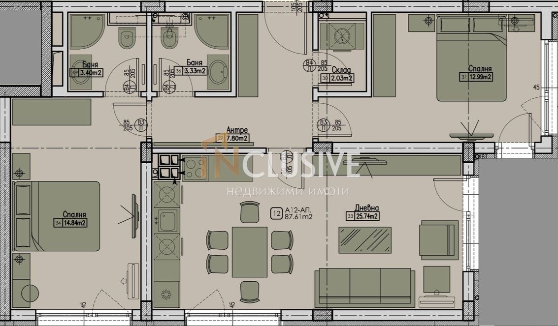 Продава 2-СТАЕН, гр. София, Малинова долина, снимка 2 - Апартаменти - 53634112
