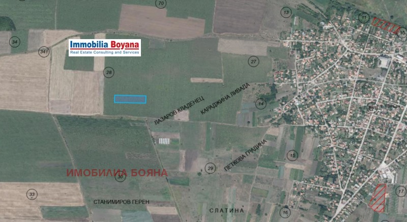 Te koop  Land regio Sofia , Petartsj , 7 dka | 38665703 - afbeelding [3]