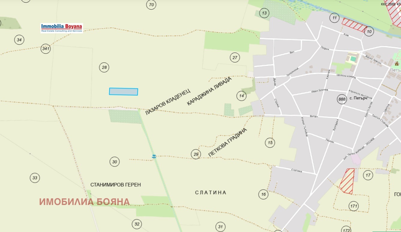Продава ЗЕМЕДЕЛСКА ЗЕМЯ, с. Петърч, област София област, снимка 2 - Земеделска земя - 53742409
