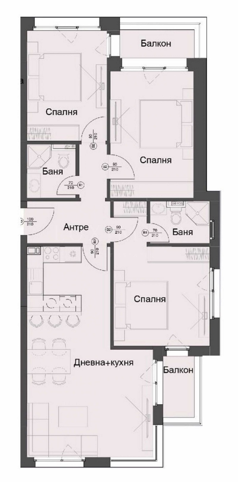 Продава 4-СТАЕН, гр. София, Витоша, снимка 2 - Апартаменти - 52926367