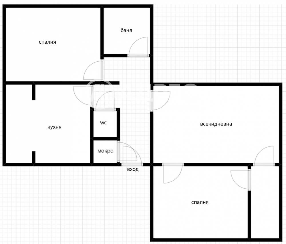 Продава 3-СТАЕН, гр. София, Борово, снимка 2 - Апартаменти - 56017844