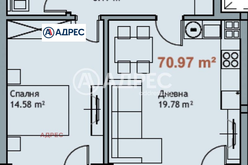 À vendre  1 chambre Varna , k.k. Tchaika , 71 m² | 89139089 - image [4]