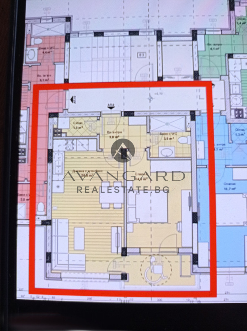 Продава 2-СТАЕН, гр. Пловдив, Остромила, снимка 2 - Апартаменти - 53356154