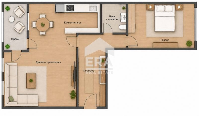 Продава 2-СТАЕН, гр. Бургас, Славейков, снимка 13 - Апартаменти - 54695899