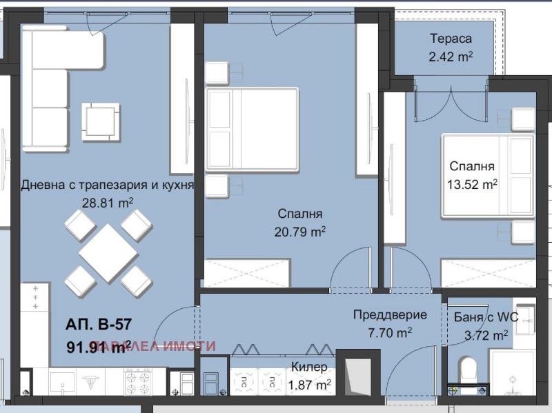 Продава  3-стаен град Пловдив , Христо Смирненски , 116 кв.м | 39230730