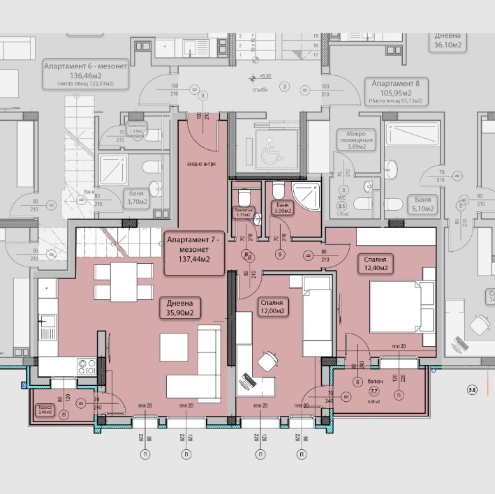 Zu verkaufen  Maisonette Sofia , m-t Gardowa glawa , 148 qm | 33065514 - Bild [3]