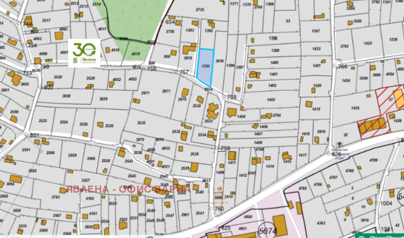 Продава ПАРЦЕЛ, гр. Варна, м-т Боровец - север, снимка 2 - Парцели - 53044895