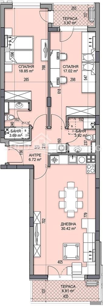 Продава 3-СТАЕН, гр. Пловдив, Гагарин, снимка 9 - Апартаменти - 52845817