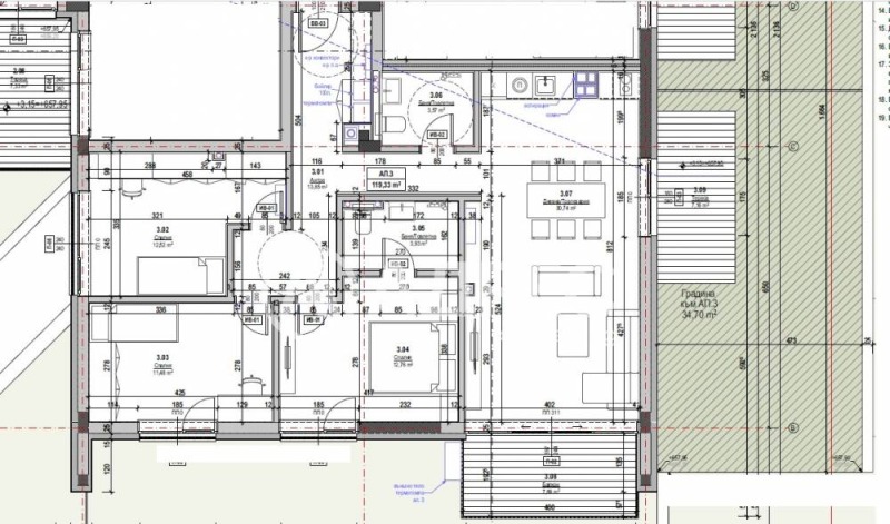 Satılık  3+ yatak odası Sofia , Bankya , 145 metrekare | 14939302 - görüntü [4]