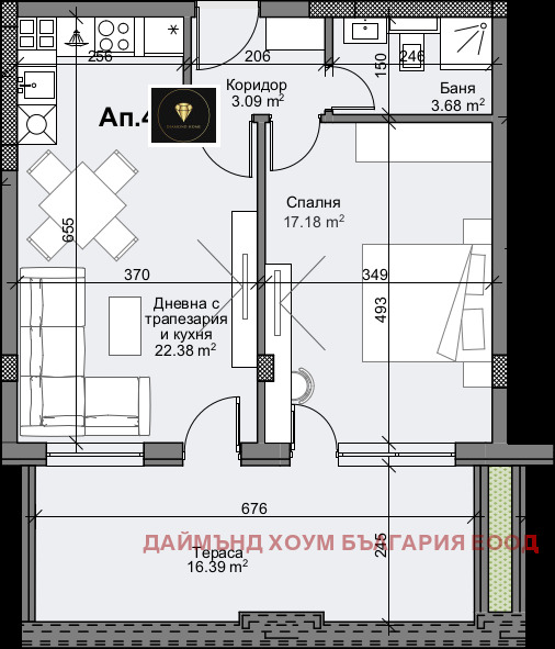 Продава 2-СТАЕН, гр. Пловдив, Кършияка, снимка 2 - Aпартаменти - 48378898