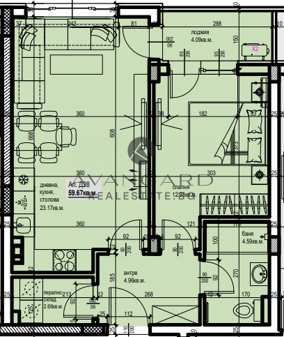 Продава 2-СТАЕН, гр. Пловдив, Христо Смирненски, снимка 9 - Апартаменти - 55800339