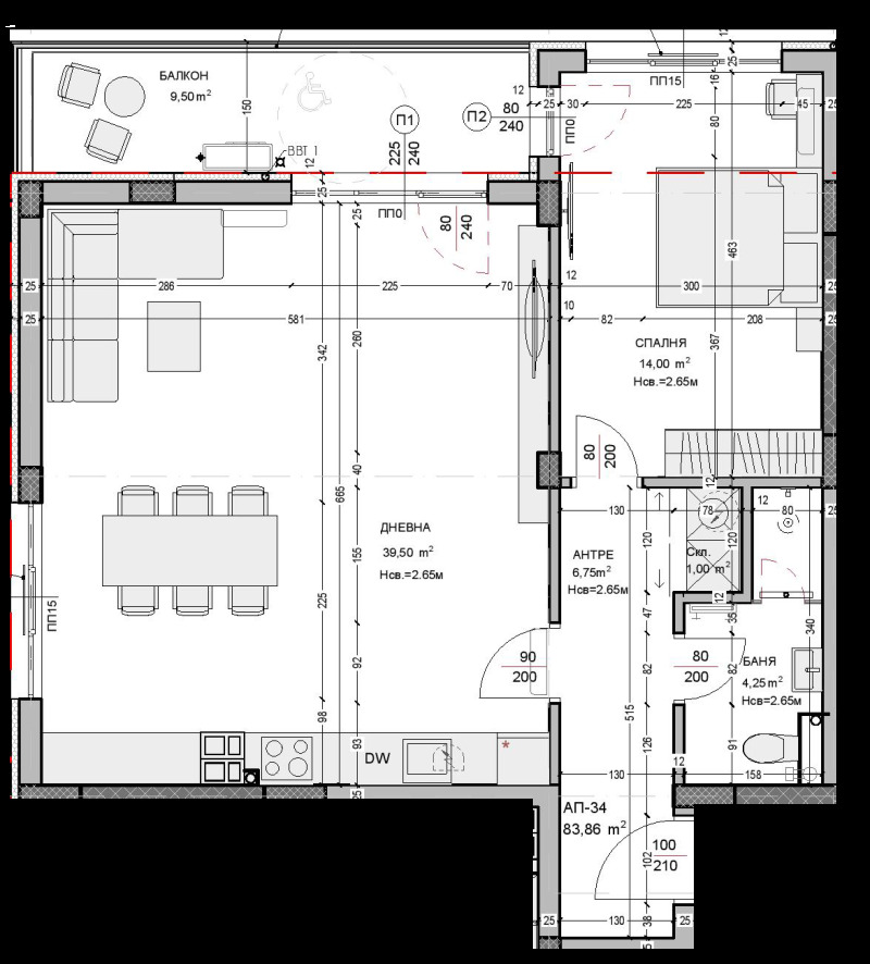 Продава 3-СТАЕН, гр. Пловдив, Остромила, снимка 2 - Апартаменти - 52359836
