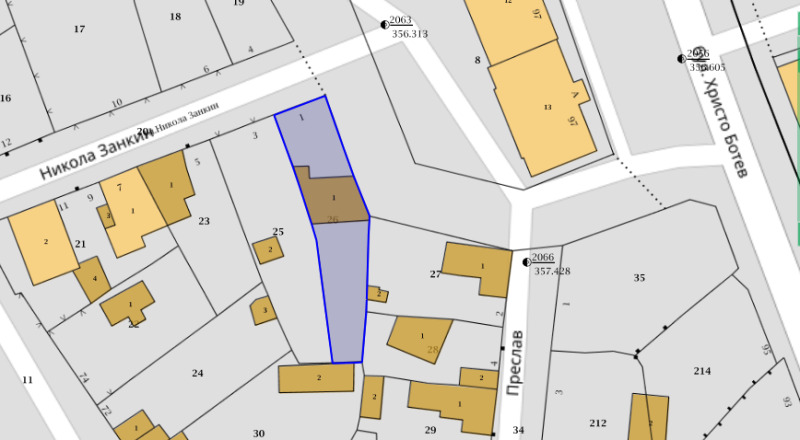 Продава ПАРЦЕЛ, гр. Враца, Център