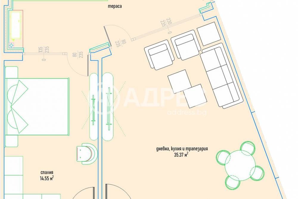 Продава 2-СТАЕН, гр. София, Малинова долина, снимка 4 - Апартаменти - 53856818