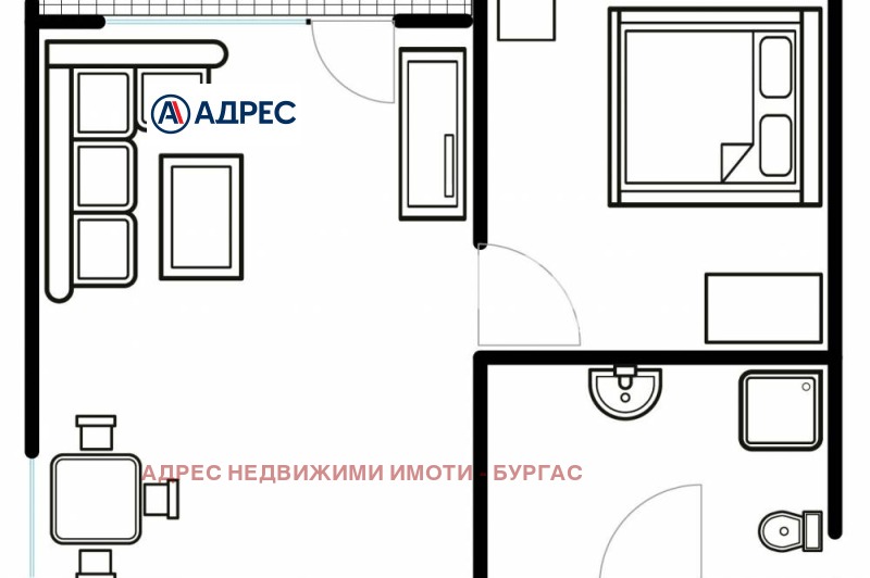 For Sale  1 bedroom region Burgas , Kosharitsa , 75 sq.m | 76259704 - image [4]