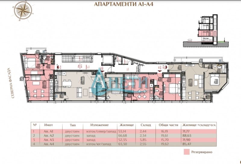 Продава  2-стаен град София , Овча купел , 90 кв.м | 98418640 - изображение [4]