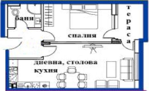 Na prodej  1 ložnice Plovdiv , Kjučuk Pariž , 70 m2 | 93338015 - obraz [2]