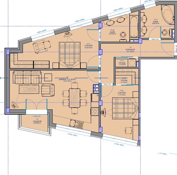 Продава 3-СТАЕН, гр. София, Хаджи Димитър, снимка 8 - Апартаменти - 53178115