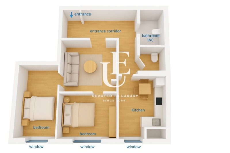 Продава 3-СТАЕН, гр. София, Център, снимка 8 - Апартаменти - 53291640