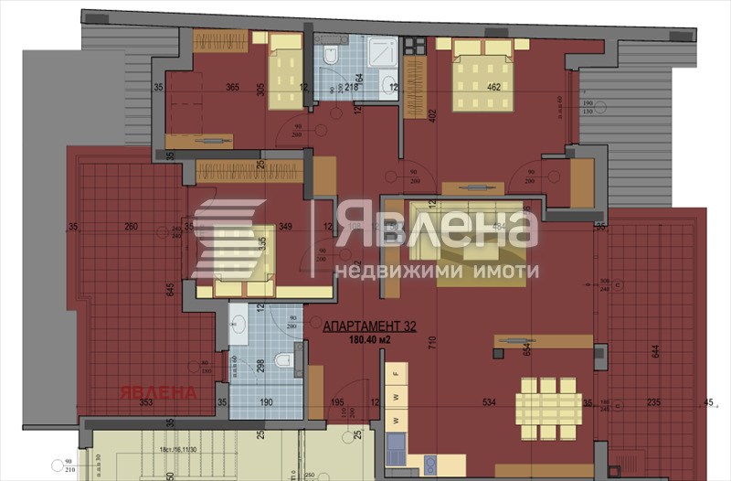 Продается  3 спальни София , Банишора , 180 кв.м | 58265952 - изображение [2]
