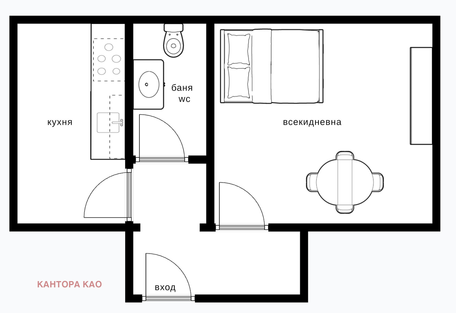 Продава 1-СТАЕН, гр. София, Лозенец, снимка 13 - Апартаменти - 53644688