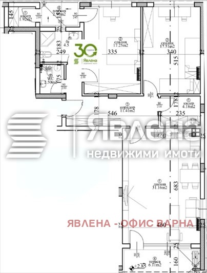 Продава 3-СТАЕН, гр. Варна, Централна поща, снимка 2 - Aпартаменти - 48524881