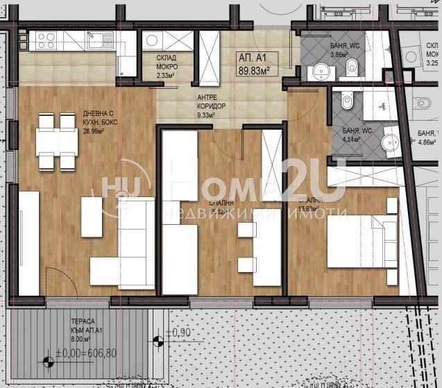 Продава  3-стаен град София , Кръстова вада , 106 кв.м | 59057423 - изображение [9]