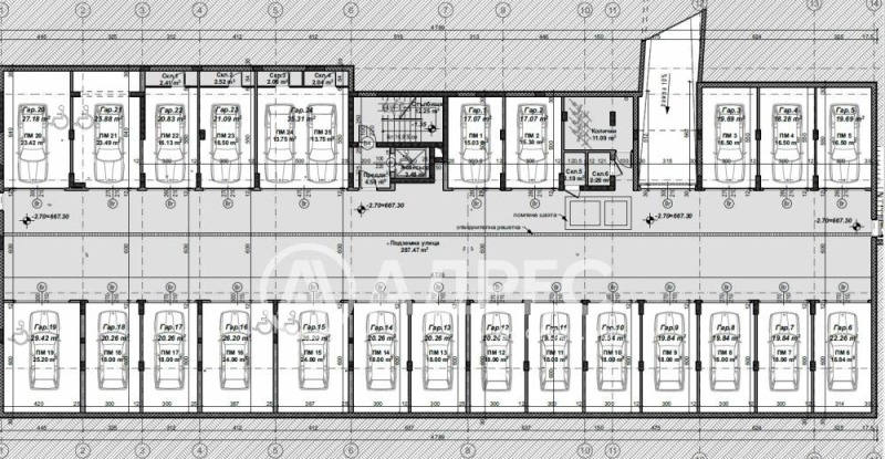 Продава ГАРАЖ, ПАРКОМЯСТО, гр. София, м-т Гърдова глава, снимка 3 - Гаражи и паркоместа - 47478761