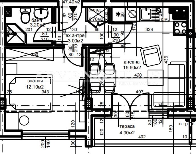 Продава  2-стаен град Пловдив , Христо Смирненски , 53 кв.м | 12162645 - изображение [5]