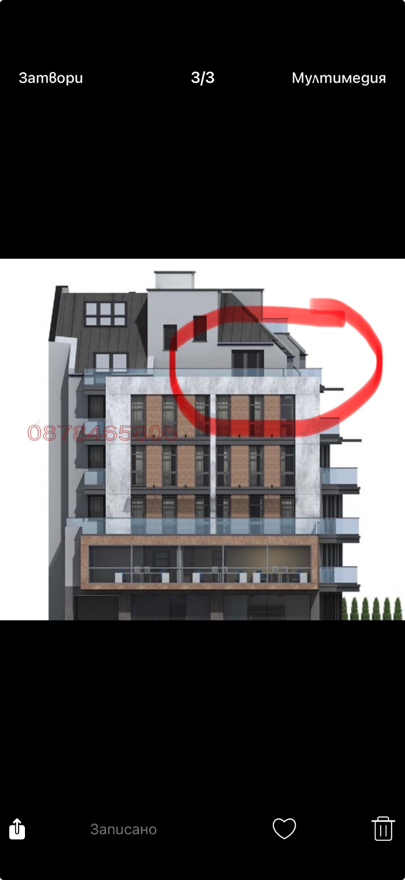 Продава 2-СТАЕН, гр. Варна, Аспарухово, снимка 3 - Апартаменти - 54356606