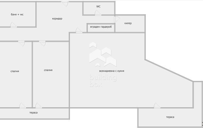 Продается  2 спальни Пловдив , Гагарин , 123 кв.м | 48491495 - изображение [13]