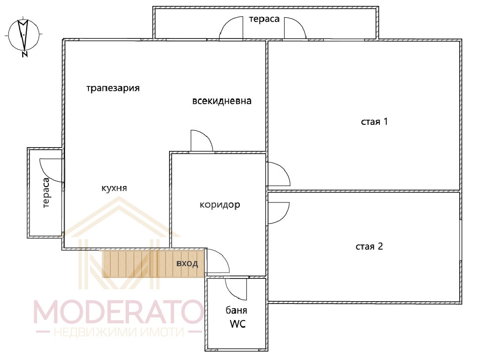 Продава 3-СТАЕН, гр. Каблешково, област Бургас, снимка 14 - Апартаменти - 53348057